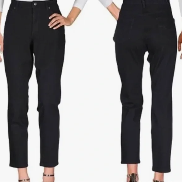 Cambio Jeans Sharon High Waist Straight Jeans | Size 6 | Black - Picture 1 of 7